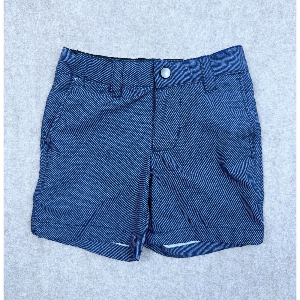 First Wave Boys Size 2 Blue Board Shorts With Liner And Pockets